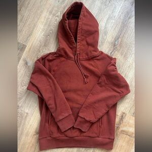 Filson Rust Red Women's Hoodie